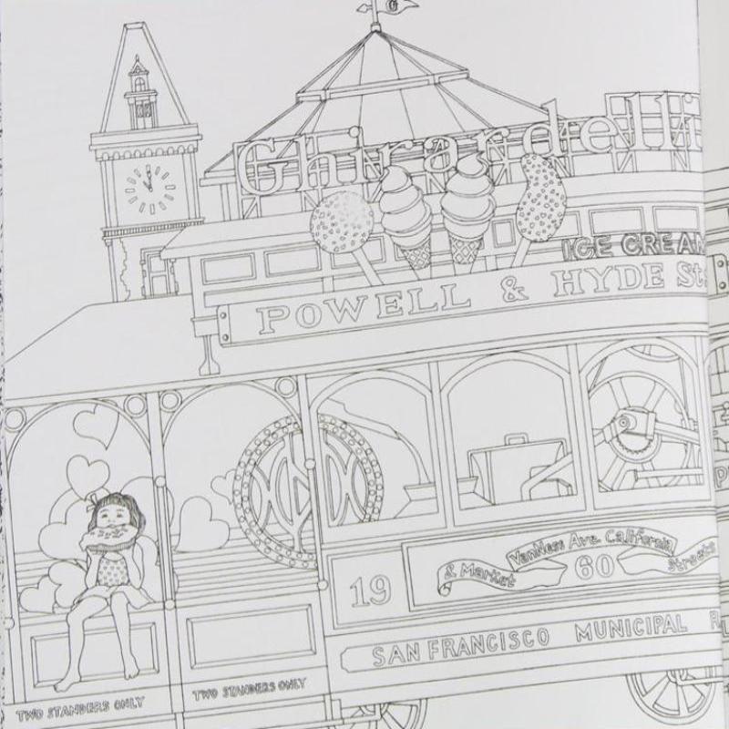 Time Travel Coloring Book For Children