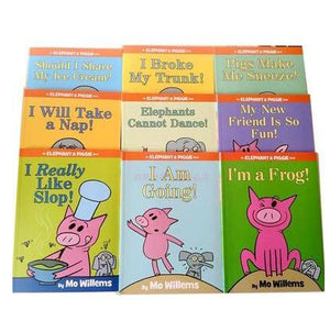 Kids Story Book Elephant & Piggie 9pcs/set