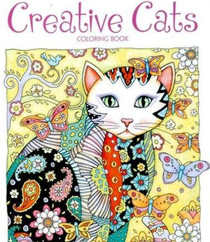 Creative Haven Creative Cats Coloring Books For Adults